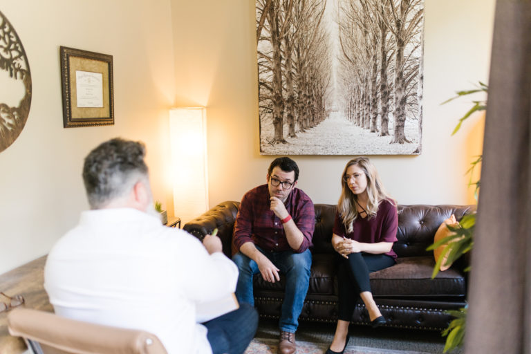 couple in counseling in Nashville, TN